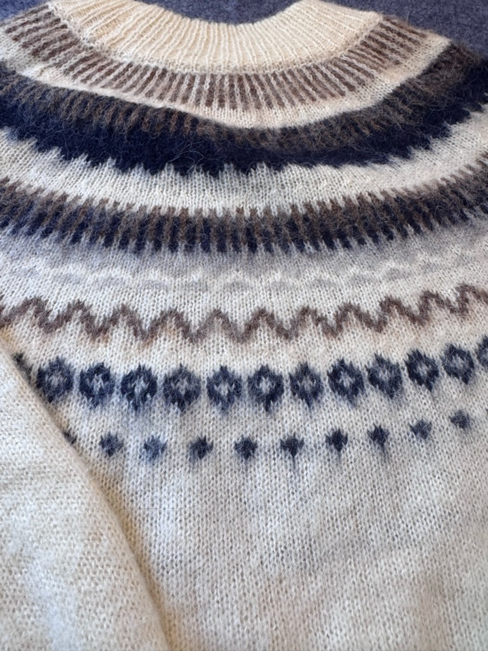 J. Crew Fair Isle Alpaca Blend Sweater - Picture 4 of 6